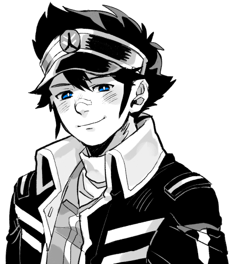 clay terran (ace attorney and 1 more) drawn by chanko_neru