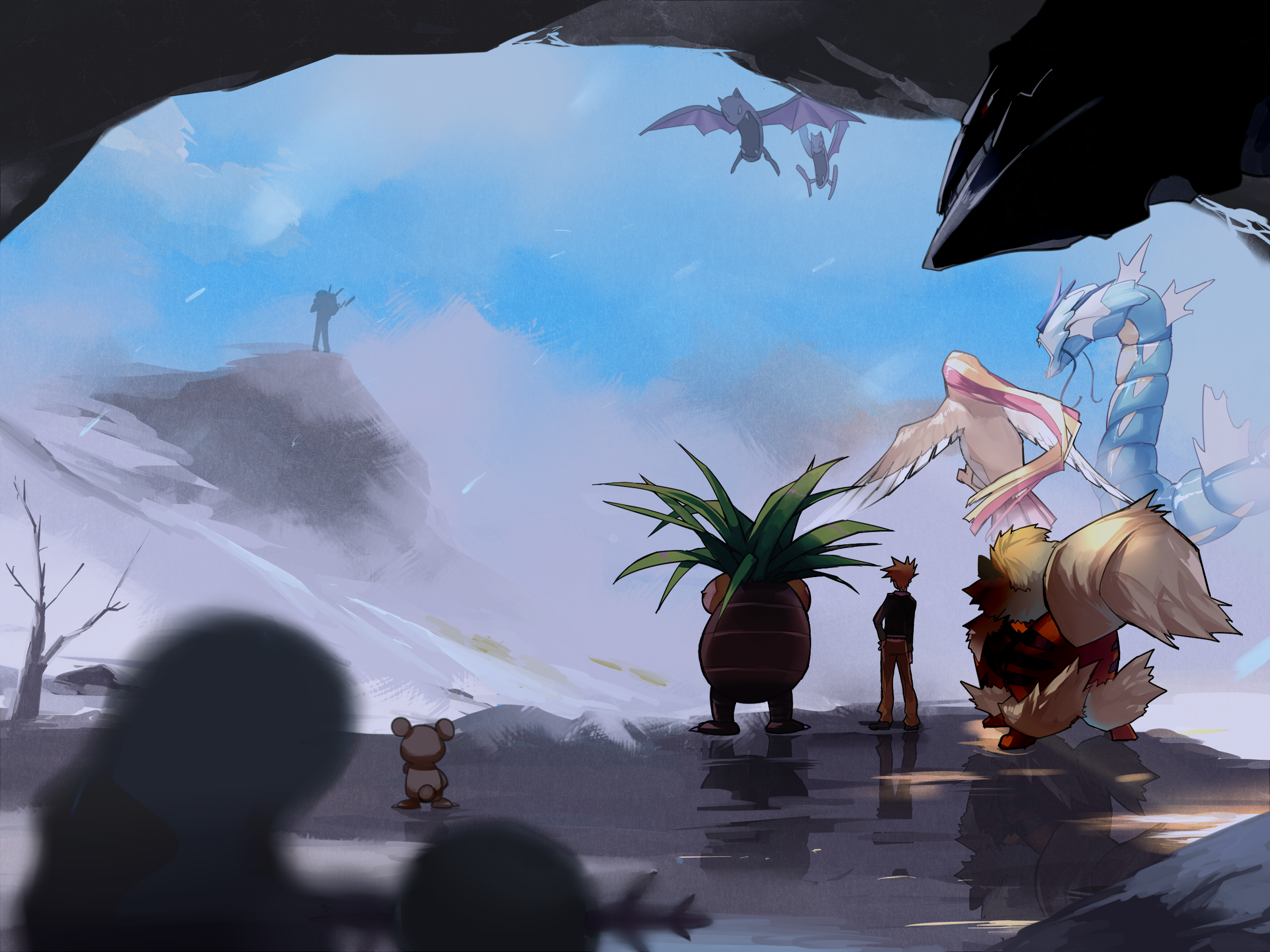 Pikachu Red Blue Oak Arcanine Gyarados And 7 More Pokemon And 3 More Drawn By E Volution Danbooru Pikachu Red Blue Oak Arcanine Gyarados And 7 More Pokemon And 3 More Drawn By E Volution Danbooru