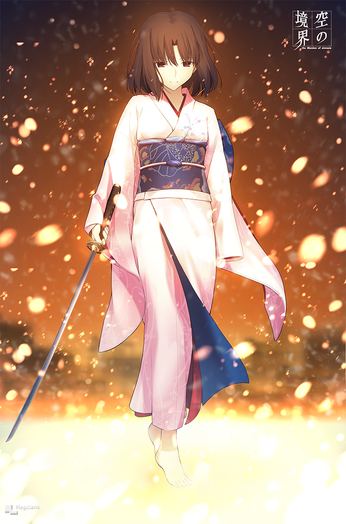 ryougi shiki and void shiki (kara no kyoukai) drawn by magicians_(zhkahogigzkh)