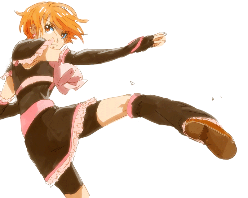 misumi nagisa and cure black (precure and 2 more) drawn by azuma_yukihiko
