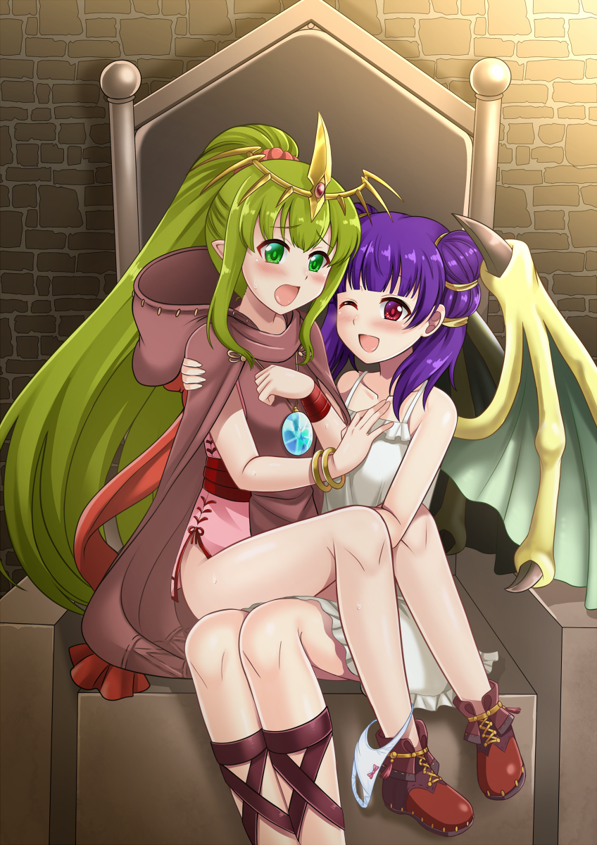 tiki and myrrh (fire emblem and 3 more) drawn by the-sinner