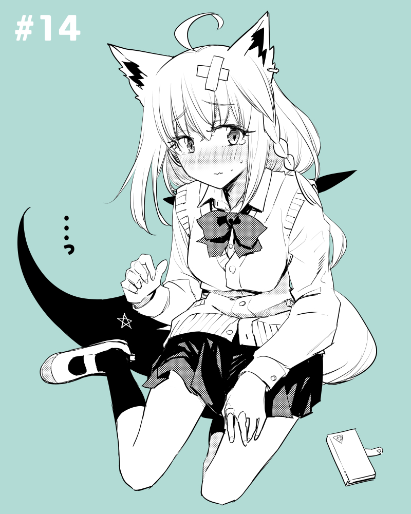 shirakami fubuki (hololive and 1 more) drawn by kurose_kousuke