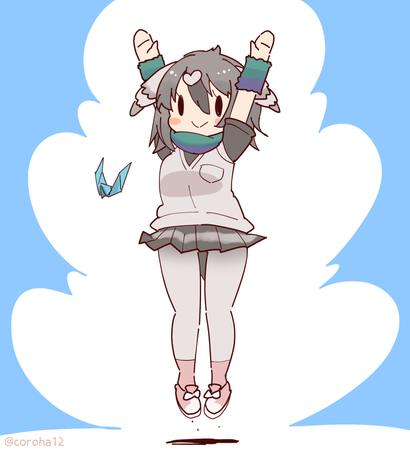 rock dove (kemono friends and 1 more) drawn by coroha