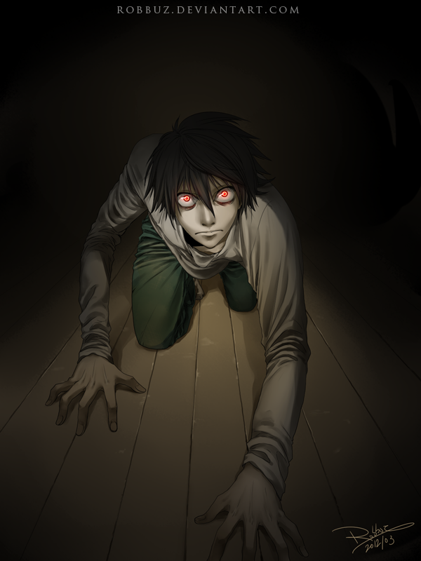 beyond birthday (death note and 1 more) drawn by marinejelly