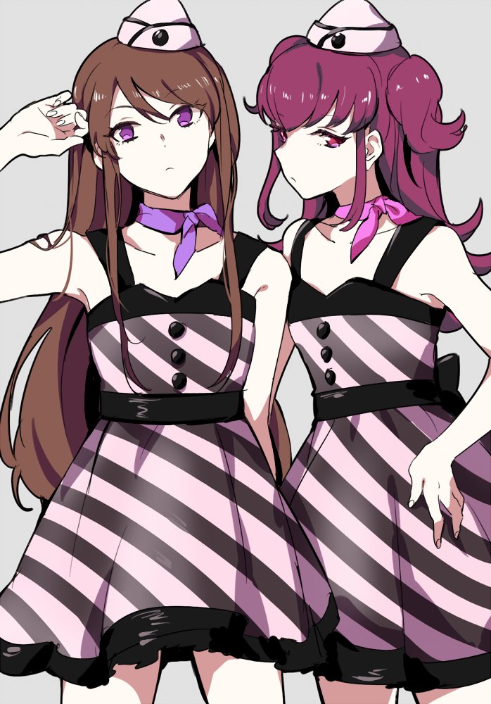 shibuki ran and minowa hikari (aikatsu!) drawn by shiontaso