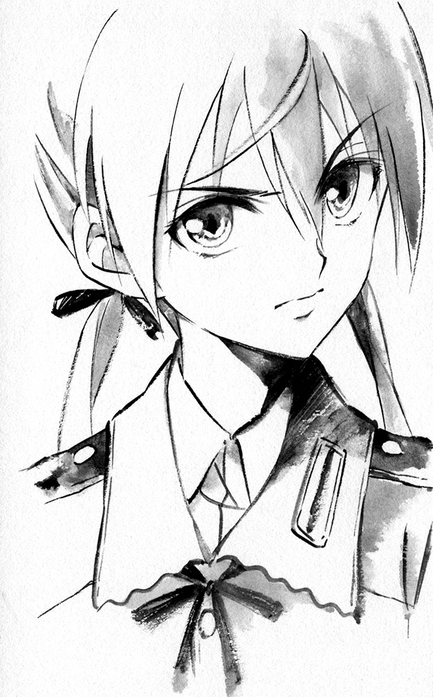 gertrud barkhorn (world witches series and 1 more) drawn by agahari