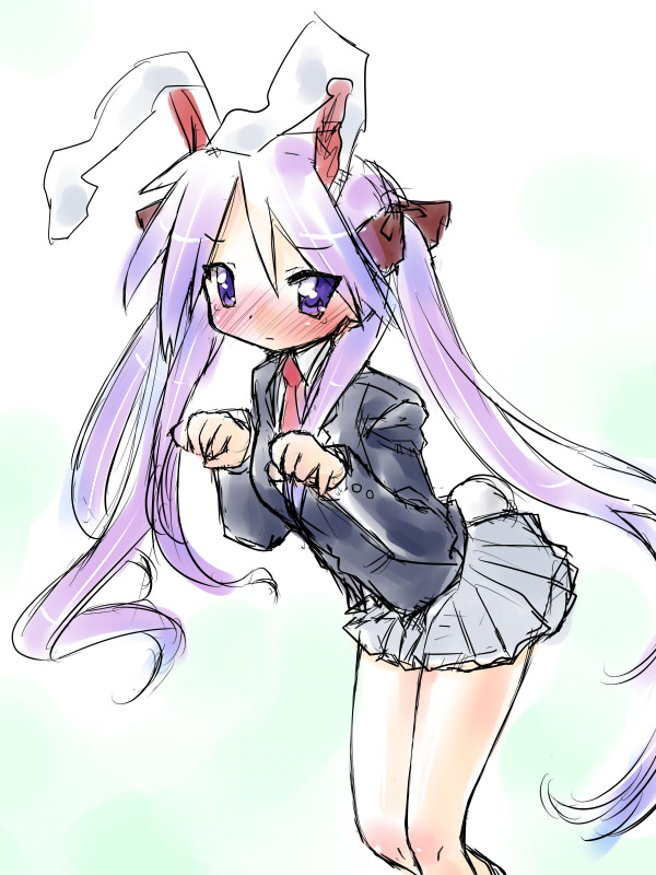 reisen udongein inaba and hiiragi kagami (touhou and 1 more) drawn by kogaku_kazuya