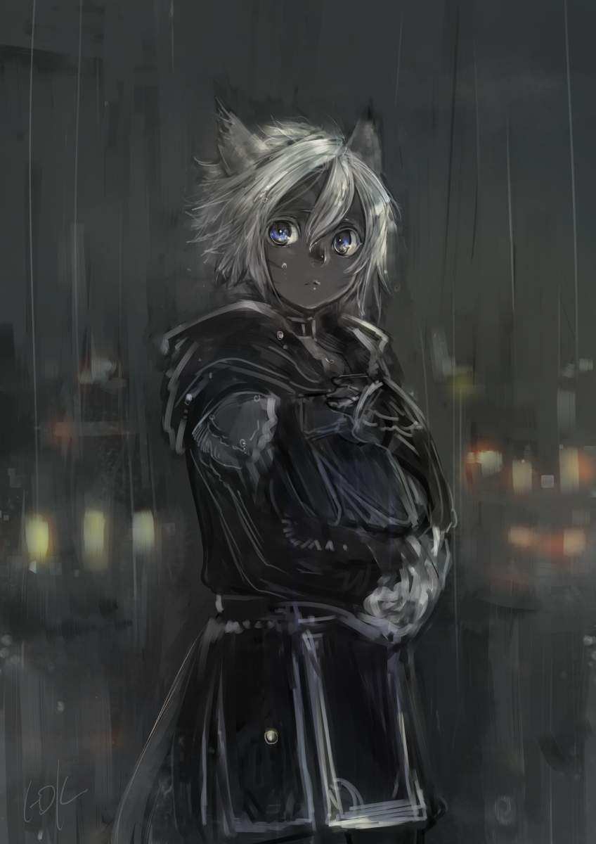 adventurer (final fantasy and 1 more) drawn by doraeshi