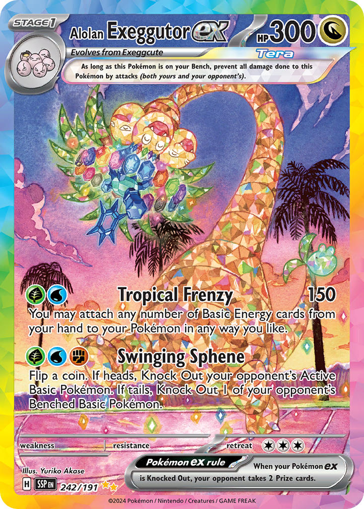 alolan exeggutor and exeggcute (pokemon and 1 more) drawn by akase_yuriko