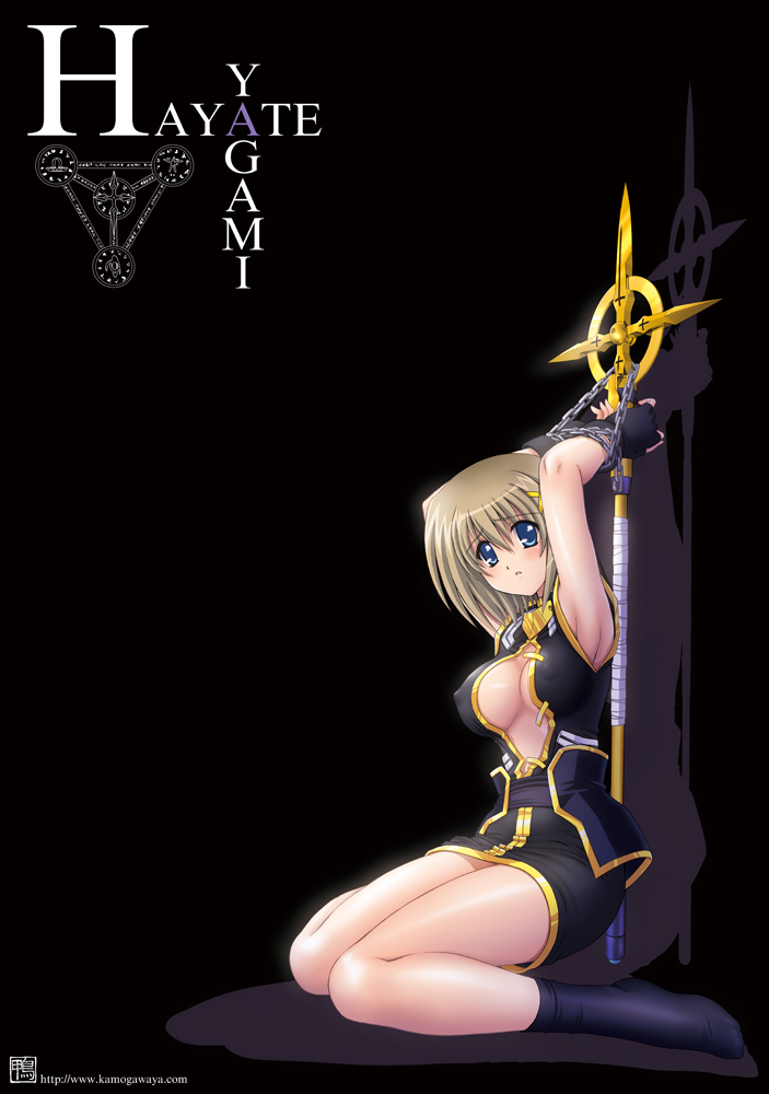 yagami hayate and schwertkreuz (lyrical nanoha and 3 more) drawn by kamogawa_tanuki