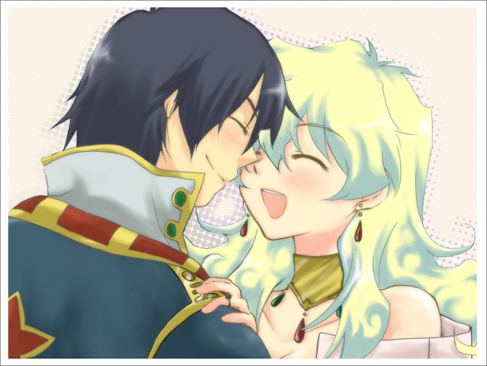 nia teppelin and simon (tengen toppa gurren lagann) drawn by hazuki_(pacco)