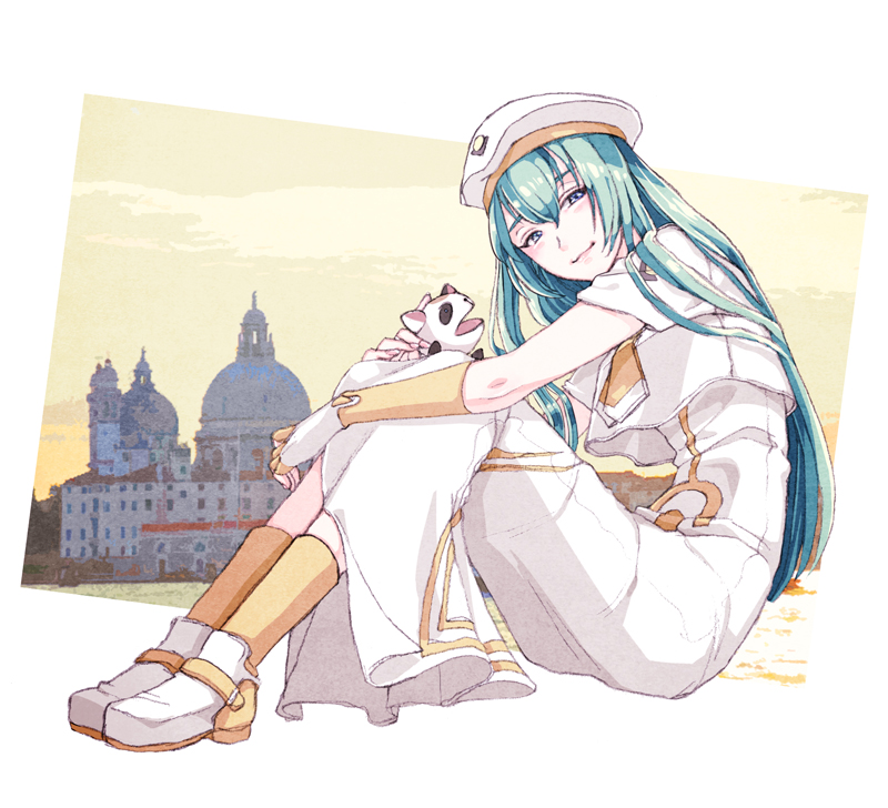 alice carroll and president maa (aria) drawn by sakami7474