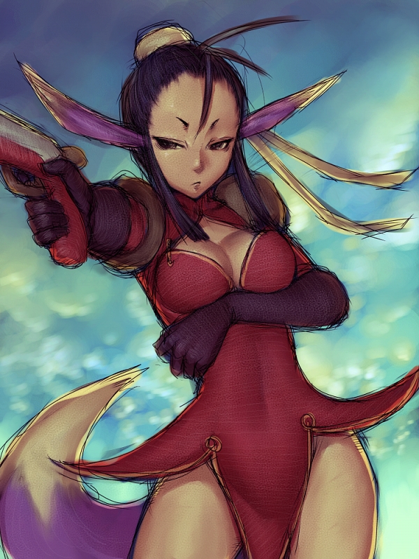 ursula (breath of fire and 1 more) drawn by fumio_(rsqkr)