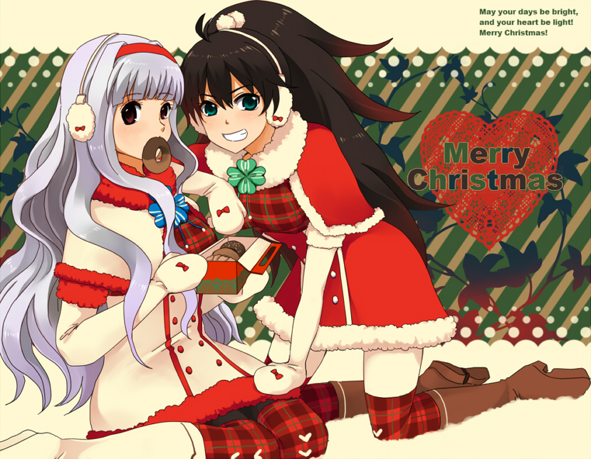 shijou takane and ganaha hibiki (idolmaster) drawn by masaki_(celesta)