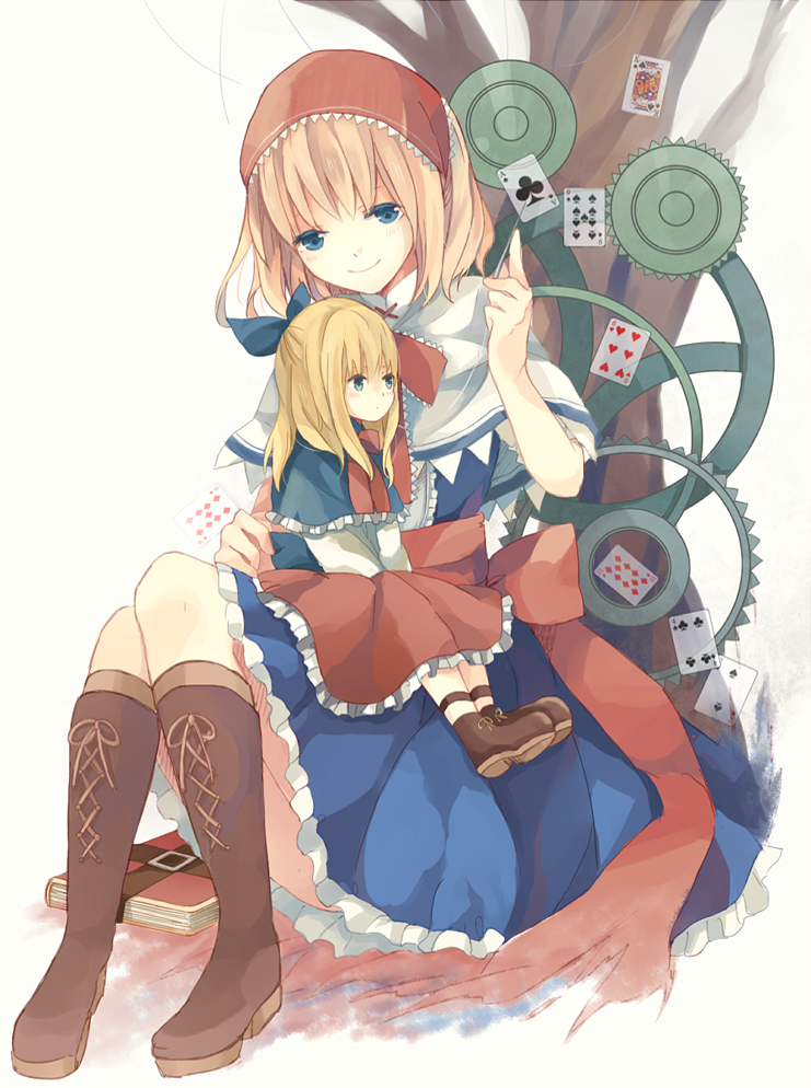 alice margatroid and shanghai doll (touhou) drawn by cranio