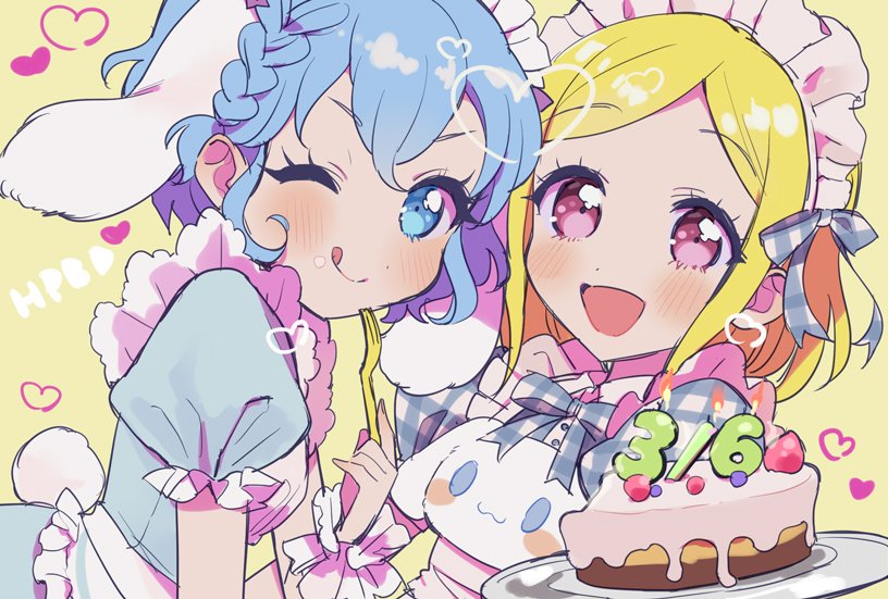 cinnamoroll, dorothy west, and midorikaze fuwari (pretty series and 3 more) drawn by oshiri_(o4ritarou)