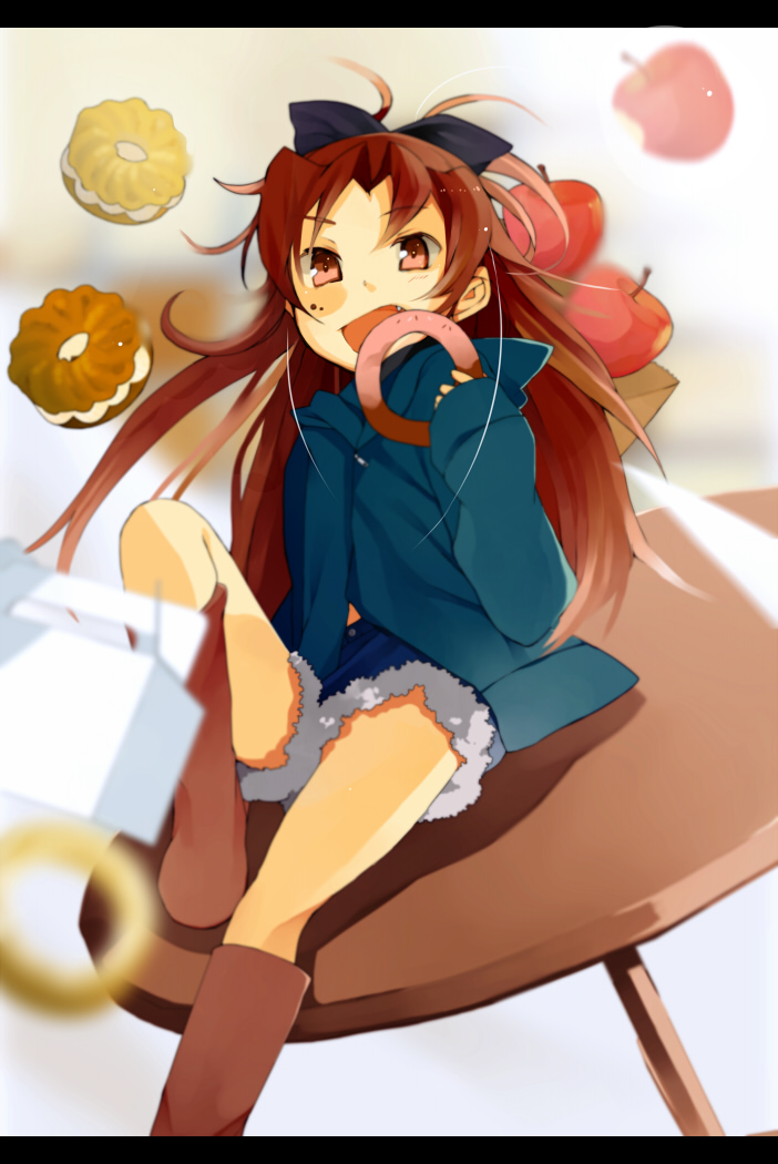 sakura kyoko (mahou shoujo madoka magica) drawn by hinata_(hinata123)