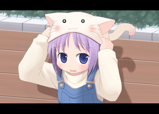 hiiragi tsukasa (lucky star and 1 more) drawn by amamiya_minato