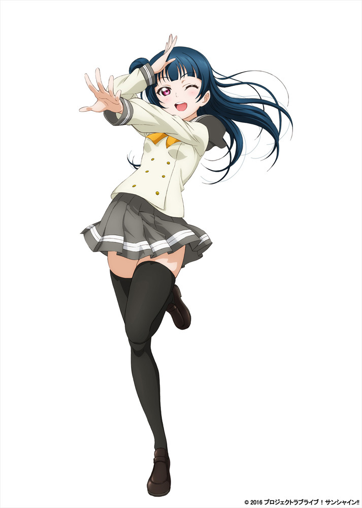 tsushima yoshiko (love live! and 1 more) drawn by murota_yuuhei