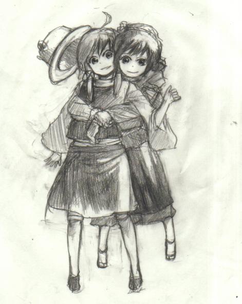 moriya suwako and yasaka kanako (touhou) drawn by hinemu