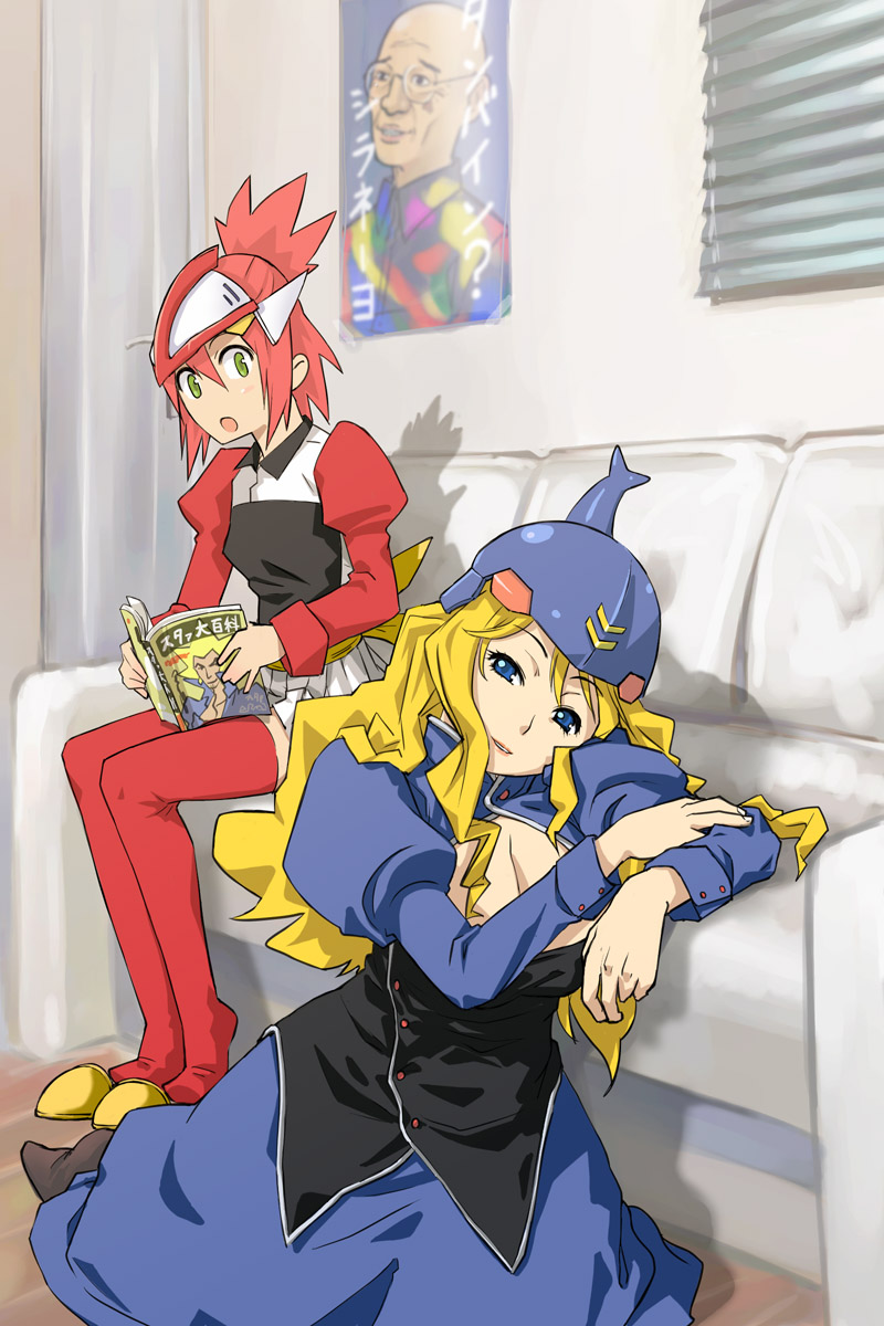dunbine, billbine, tomino yoshiyuki, dunbi, and billbi (futaba channel and 2 more) drawn by michael_f91
