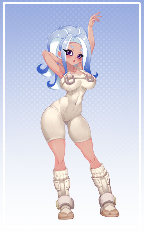 agent 8 (splatoon and 2 more) drawn by little123blood