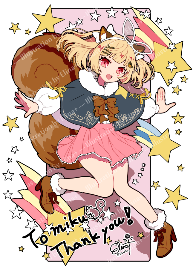 komori risu (kaiteki live) drawn by elina_(e2n04n)