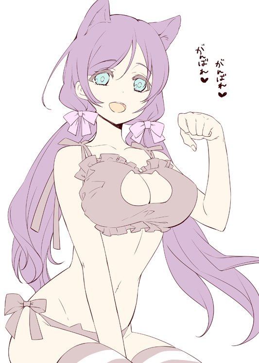 tojo nozomi (love live! and 1 more) drawn by ito_noizi