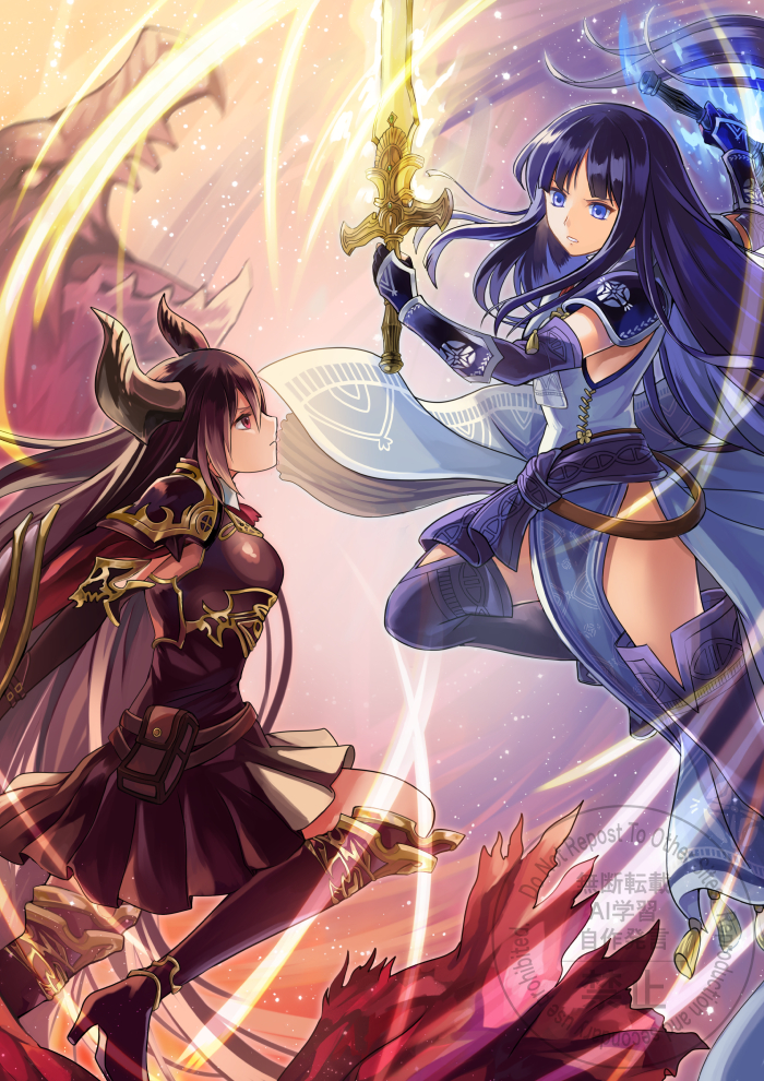 forte and altina (fire emblem and 2 more) drawn by akuru_(akr369akr)