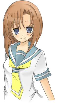 ryuuguu rena (higurashi no naku koro ni) drawn by melt_(artist)