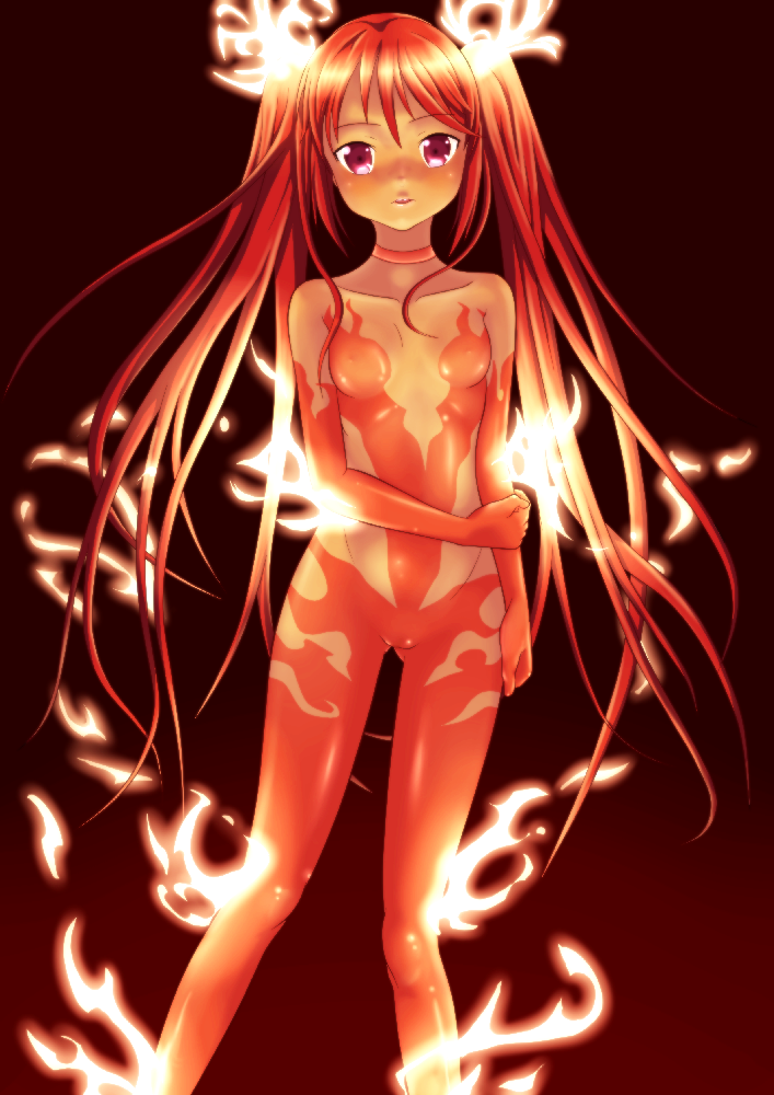cthugha (haiyore! nyaruko-san) drawn by kaminako_(spiral-vibration)
