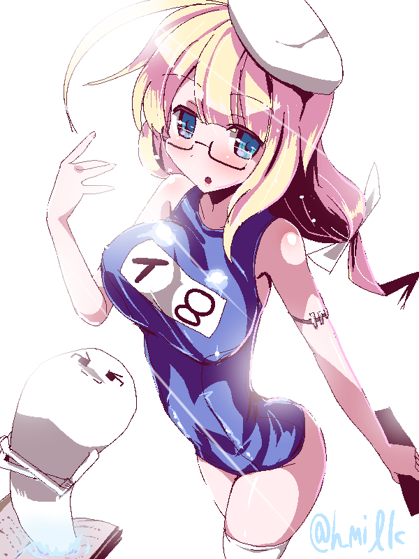 i-8 (kantai collection) drawn by miuku_(marine_sapphire)