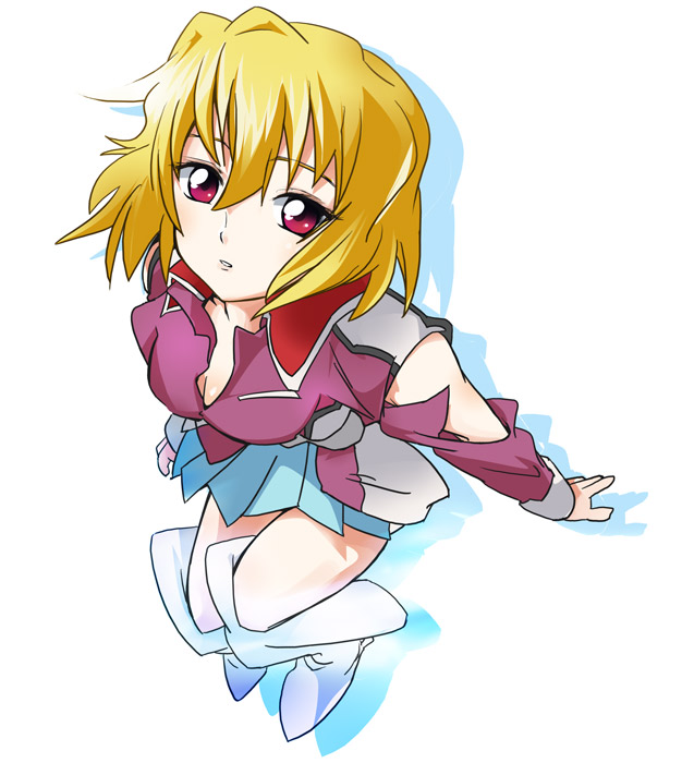 stellar loussier (gundam and 2 more) drawn by ixy