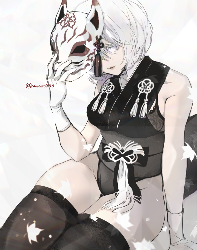 2b (nier and 1 more) drawn by tomo_(552252)