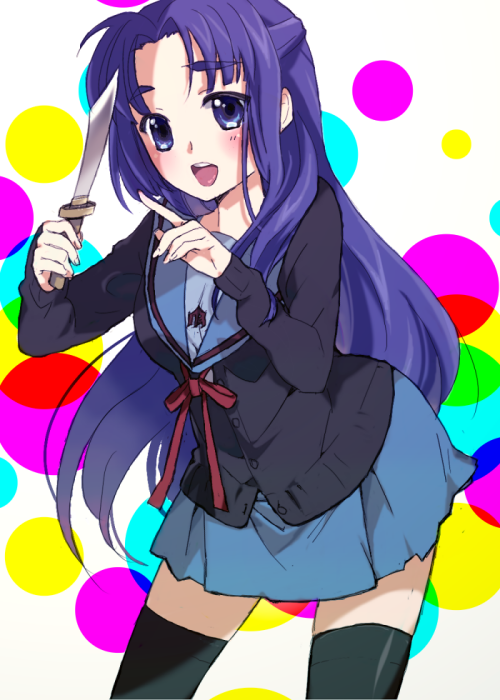 asakura ryoko (suzumiya haruhi no yuuutsu) drawn by pecopewo