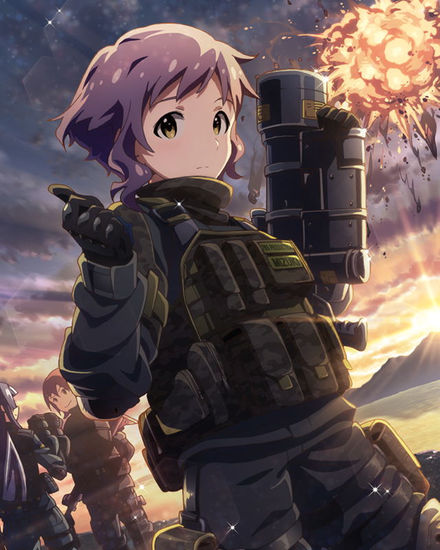 makabe mizuki, mogami shizuka, and kasuga mirai (idolmaster and 1 more)