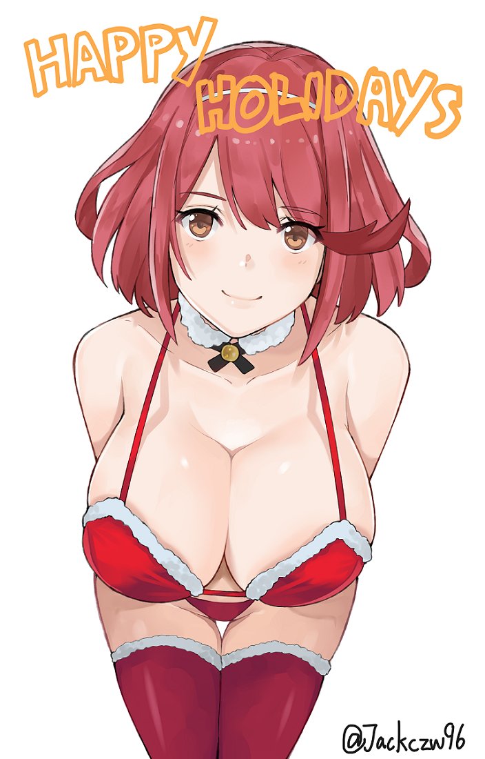 pyra (xenoblade chronicles and 1 more) drawn by j@ck