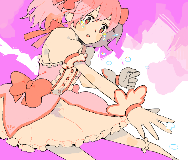kaname madoka (mahou shoujo madoka magica) drawn by pikaro