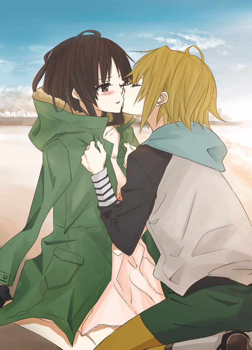 akiyama mio and tainaka ritsu (k-on! and 1 more) drawn by gogono_pan'ya