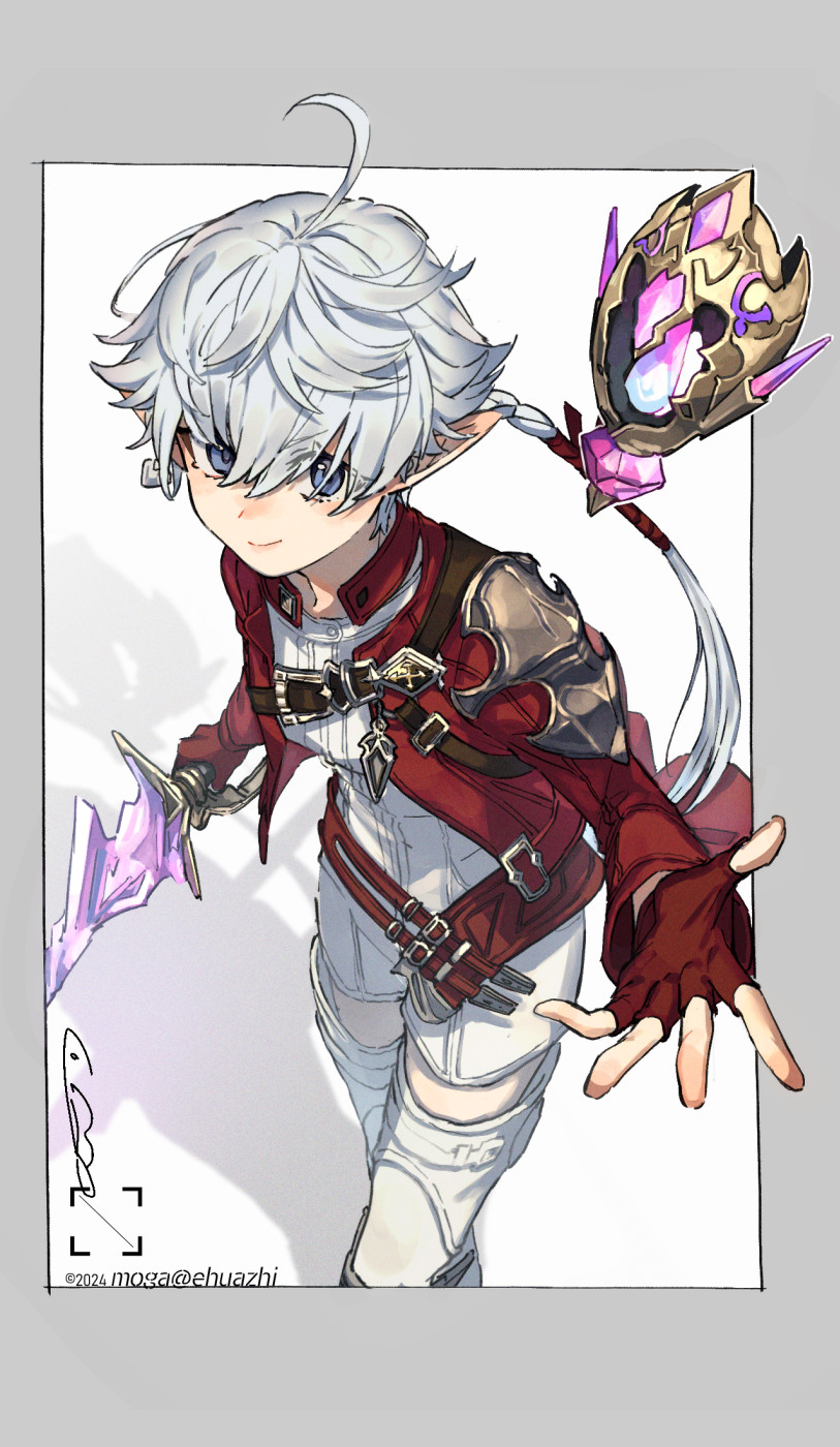 alisaie leveilleur and red mage (final fantasy and 1 more) drawn by mogayama
