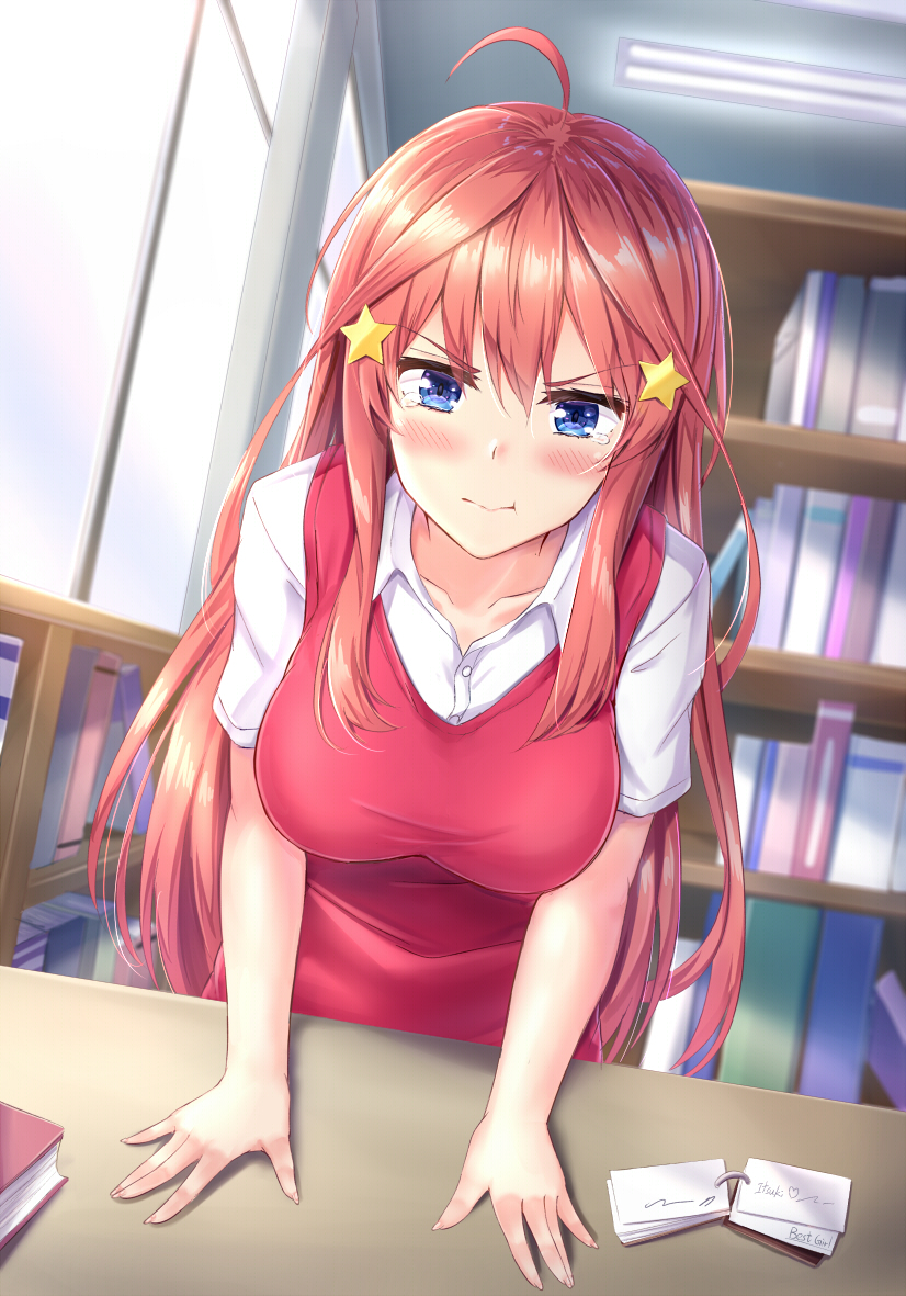 nakano itsuki (go-toubun no hanayome) drawn by muwa12