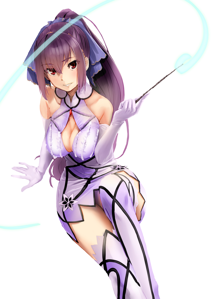 scathach and scathach skadi (fate and 1 more) drawn by aiueonesan_(umanaminoatama)