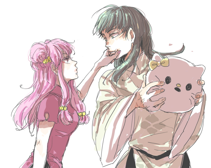 shampoo and mousse (ranma 1/2) drawn by hjm