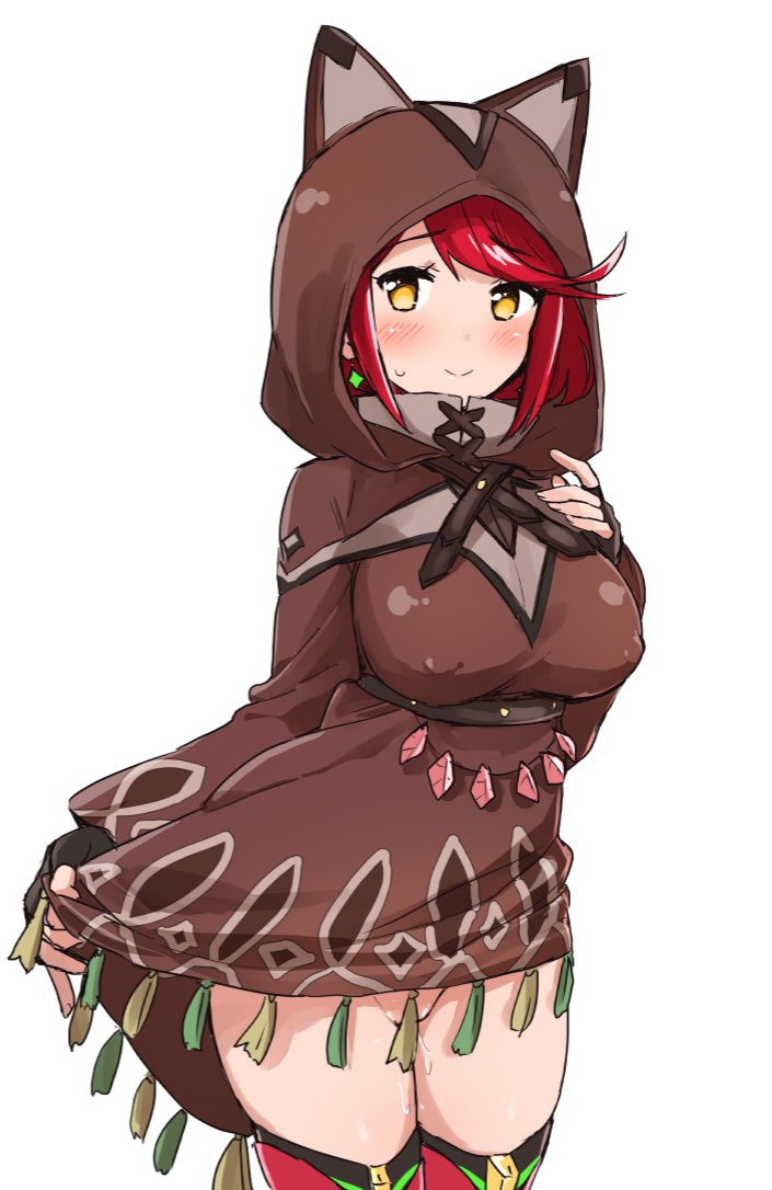 pyra (xenoblade chronicles and 1 more) drawn by madanai_(morisumeshi)
