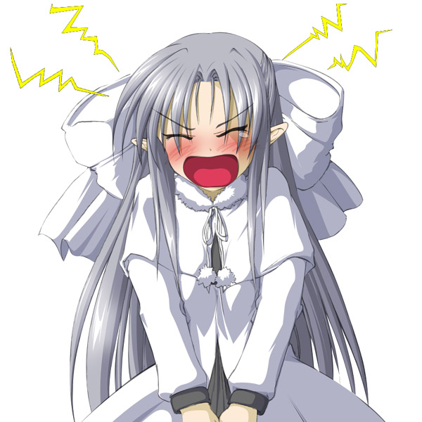 white len (tsukihime and 1 more) drawn by mon_deep_(mitsuki)