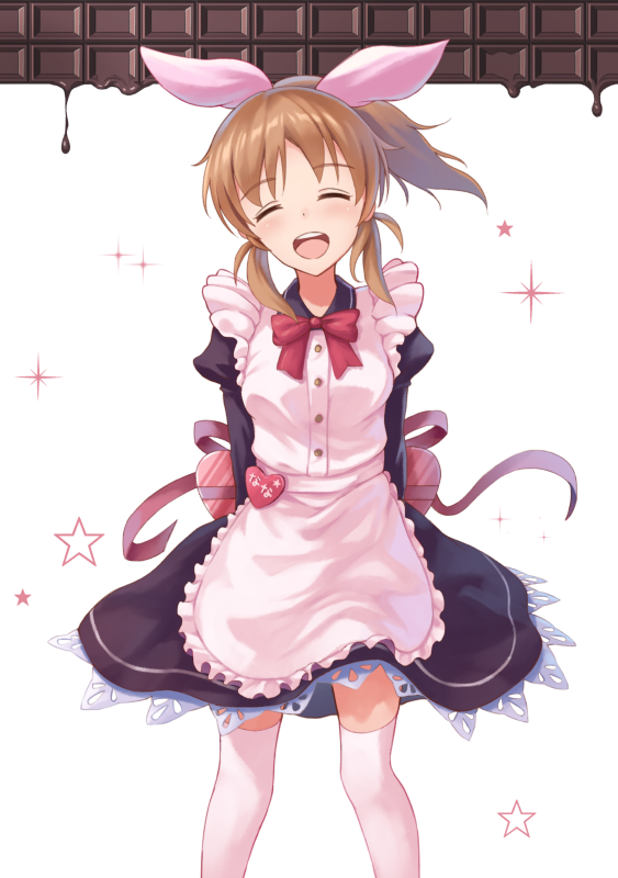 abe nana (idolmaster and 1 more) drawn by ouka_(ra-raradan)