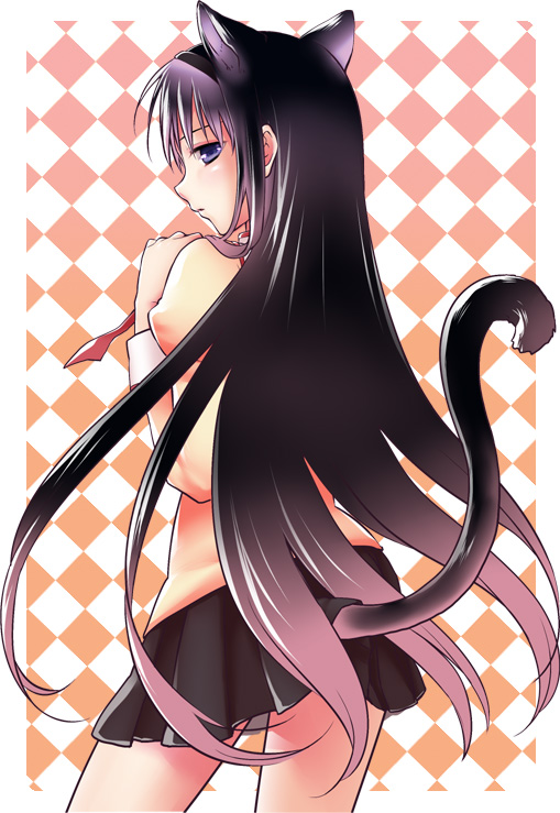 akemi homura (mahou shoujo madoka magica) drawn by konno_rei