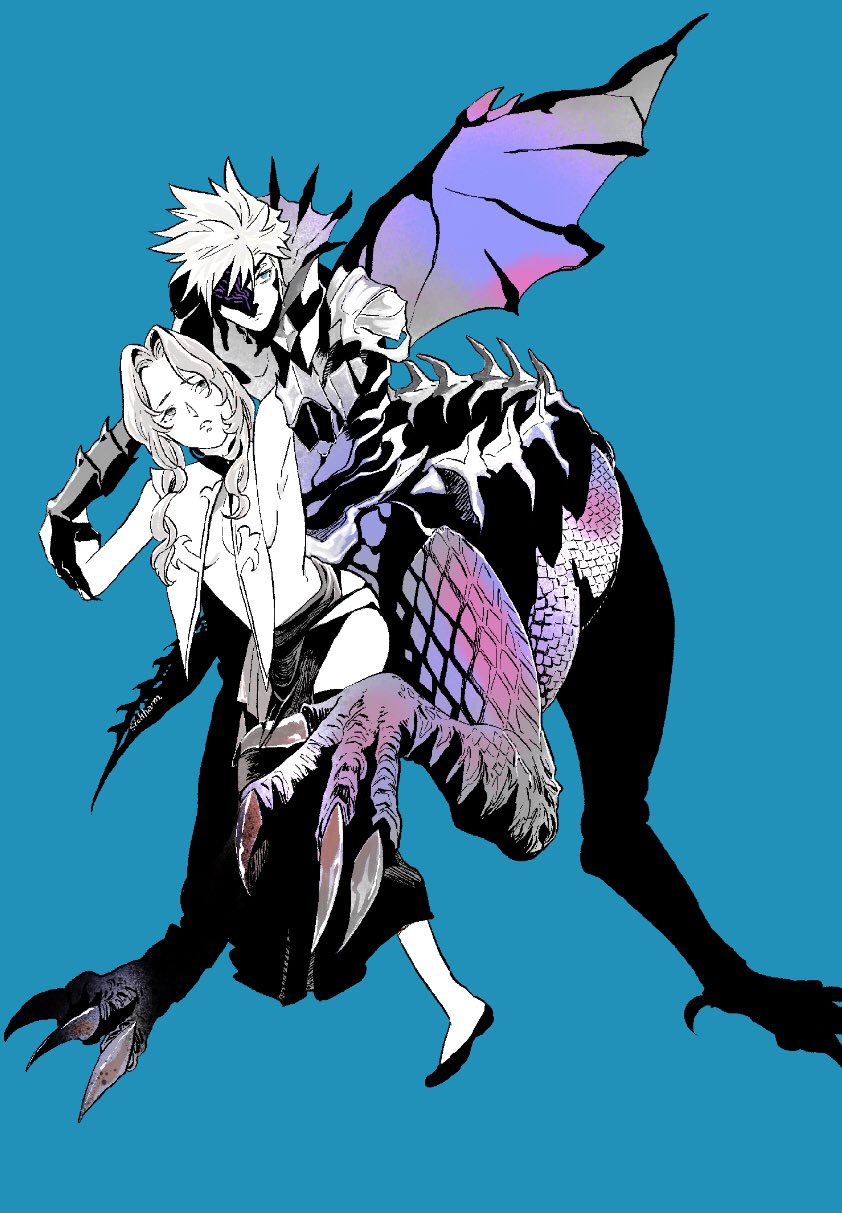 cloud strife and aerith gainsborough (final fantasy and 2 more) drawn by steltharm