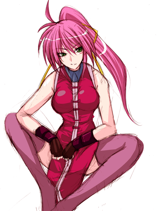 signum (lyrical nanoha and 3 more) drawn by hagane_soushi