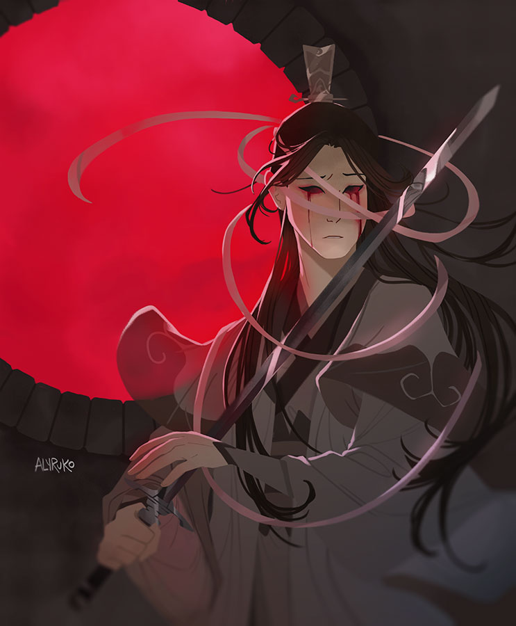 xiao xingchen and song lan (modao zushi) drawn by alyruko